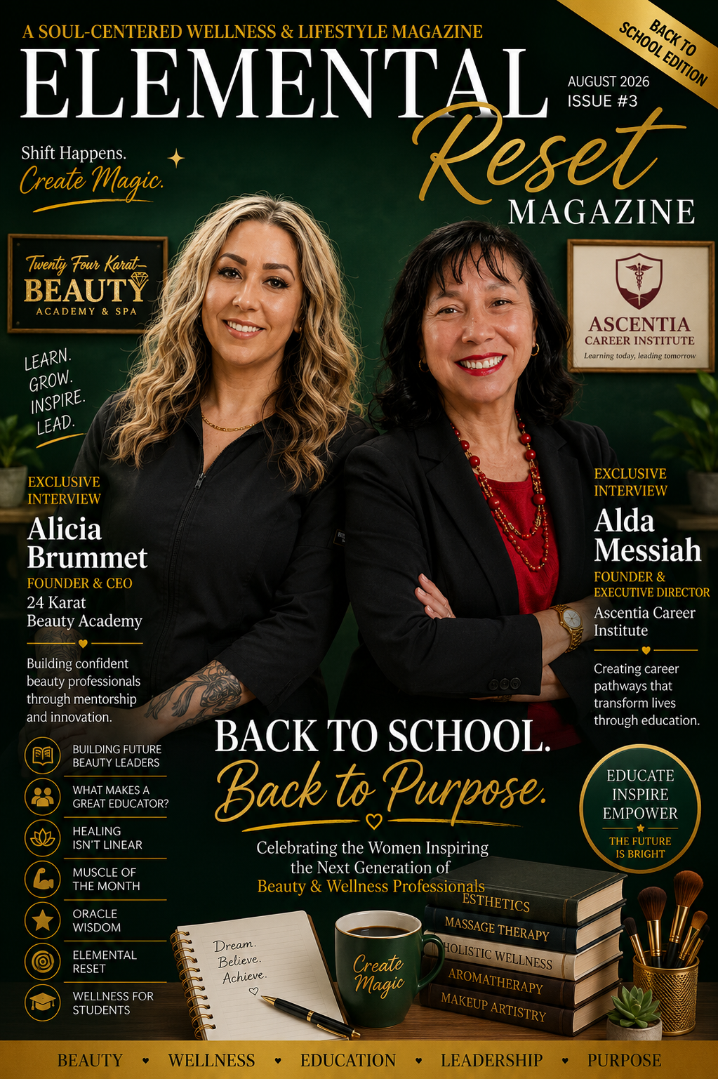 Elemental Reset Magazine Issue #3 cover