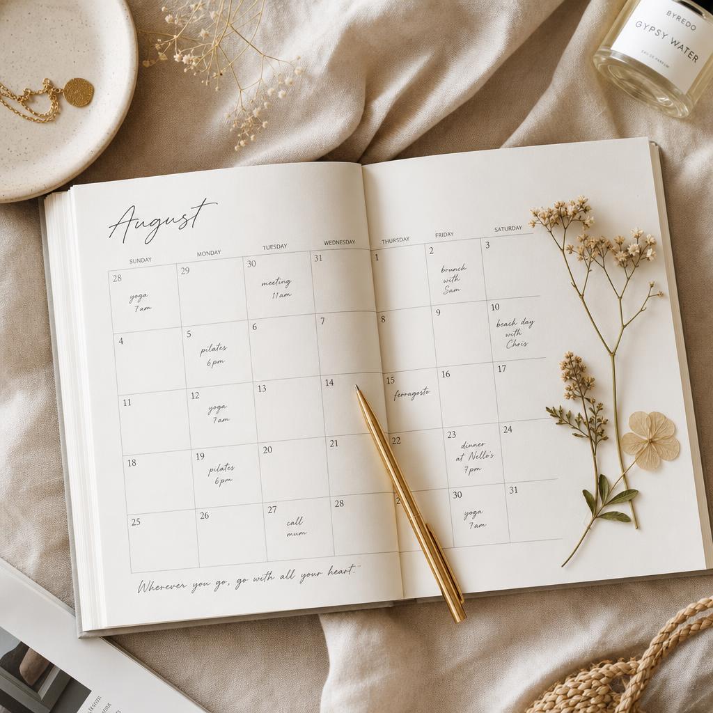 The August Purpose Planner