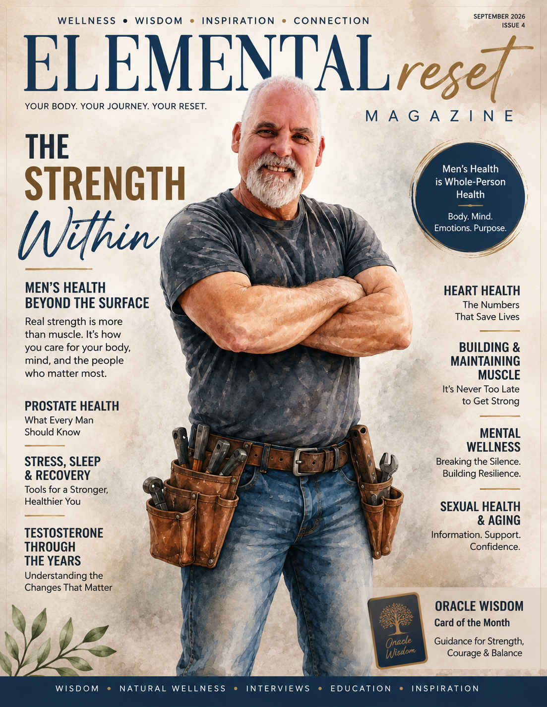 Elemental Reset Magazine Issue #4 cover