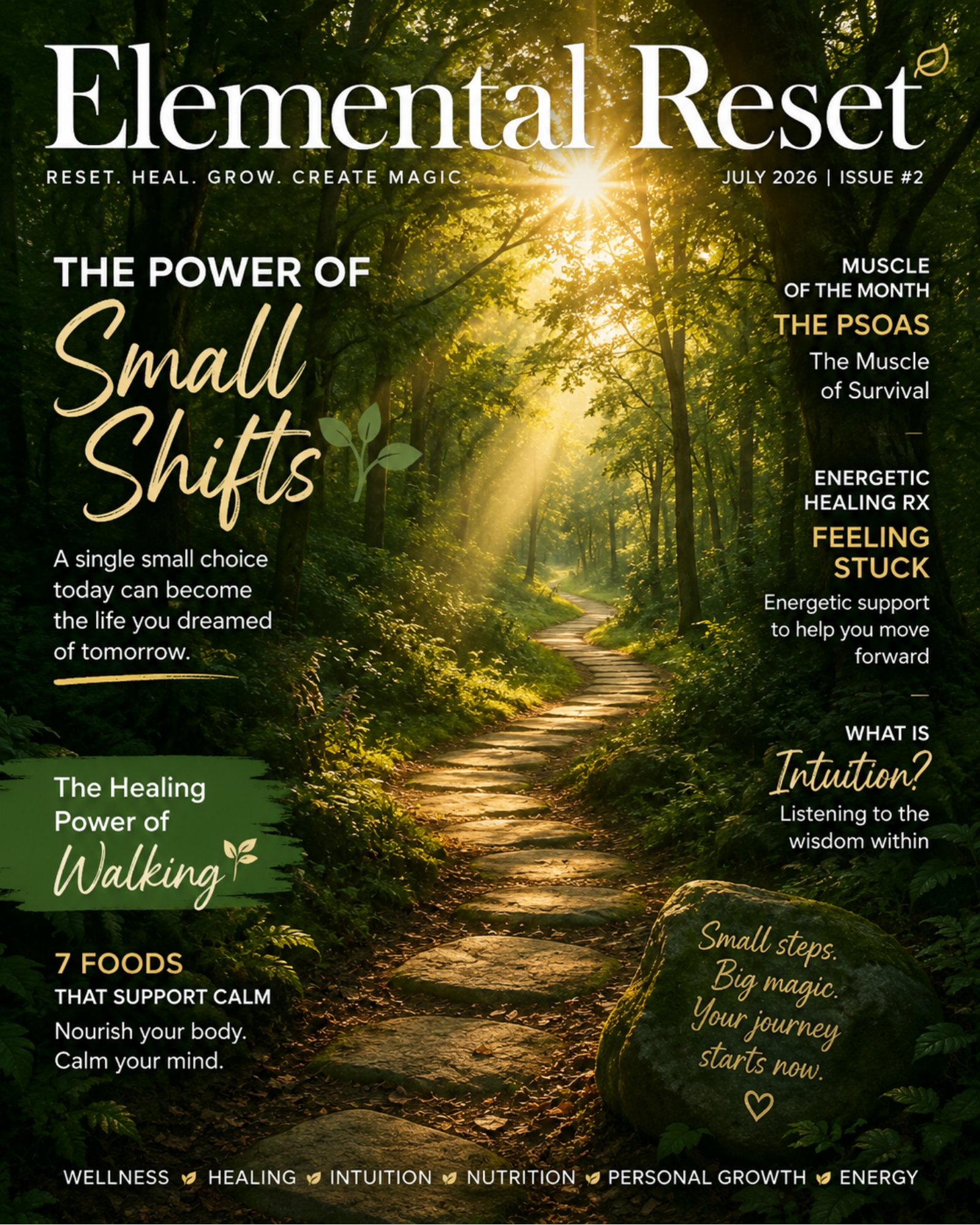 Elemental Reset Magazine Issue #2 cover